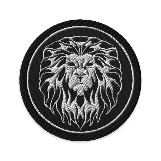 Lion Embroidered Patch