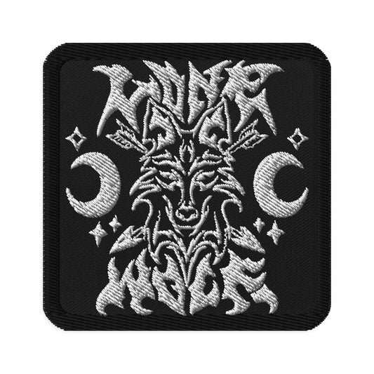 Lone Wolf Embroidered Patch