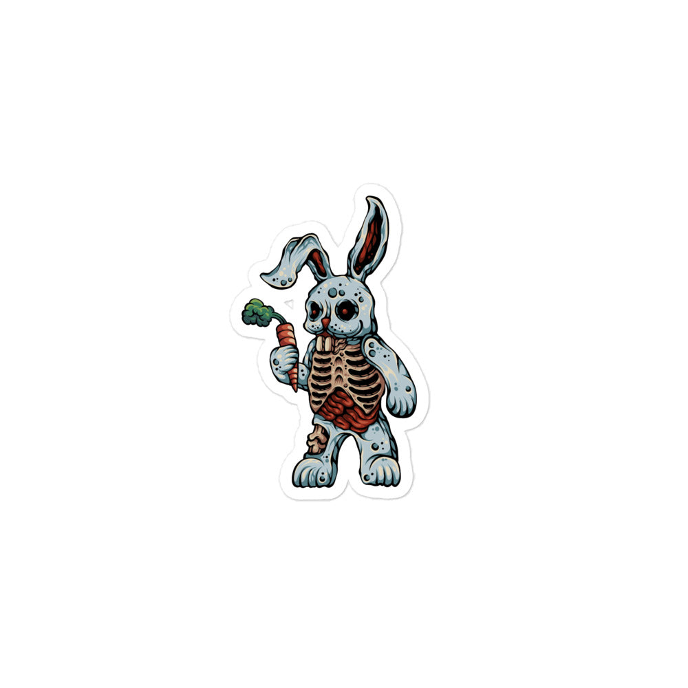 Zombie Bunny Sticker