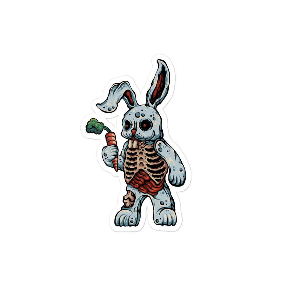 Zombie Bunny Sticker