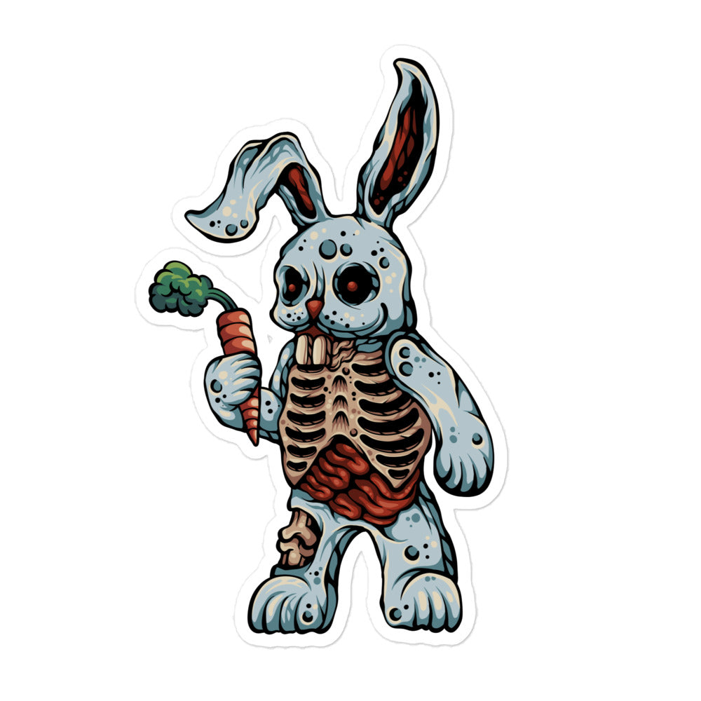 Zombie Bunny Sticker