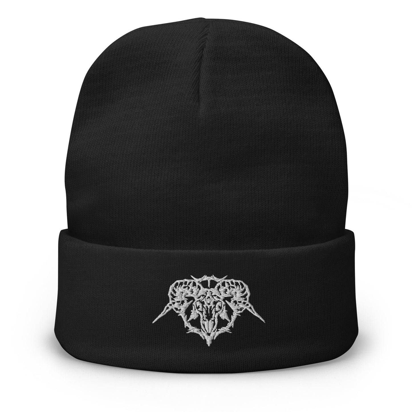 Third Eye Ram Embroidered Beanie